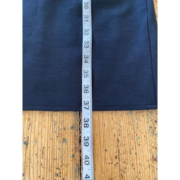 Banana Republic Womens Black Sleeveless Bow Detail Sheath Dress 4 Viscose Blend - Picture 7 of 7